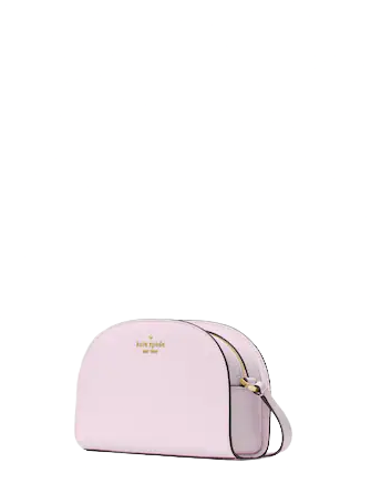 Kate Spade Perry Saffiano Leather Pale Amethyst Dome Crossbody Bag K8697