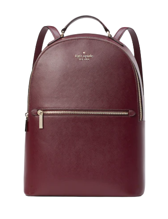 Kate spade 2025 burgundy backpack