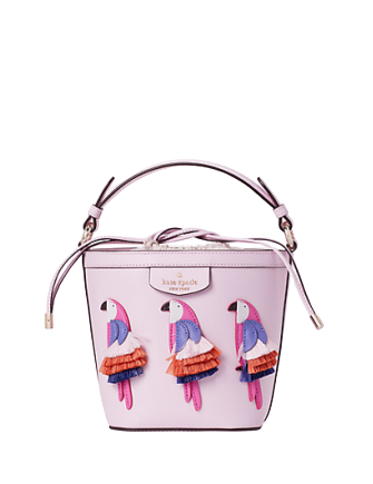 Kate Spade New York Pippa Flock Party Small Bucket Bag