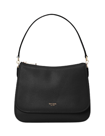 Shoulder Bags  Bloom Small Flap Shoulder Bag Black - Kate Spade