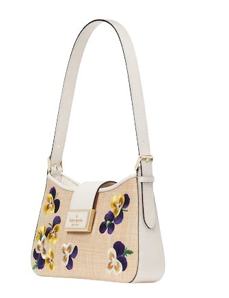 Reegan Pansy Toss Small Shoulder Bag, Kate Spade Outlet in 2023