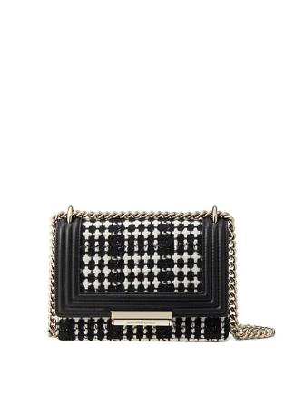 Kate Spade New York Reese Park Tweed Hazel Crossbody Brixton Baker