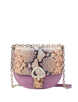 Kate Spade New York Robyn Exotic Medium Chain Saddle Bag
