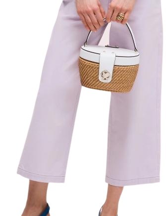 Rose medium top discount handle basket bag