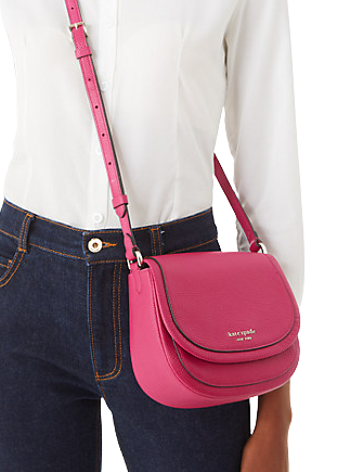 Kate Spade New York Roulette Small Saddle Bag Brixton Baker