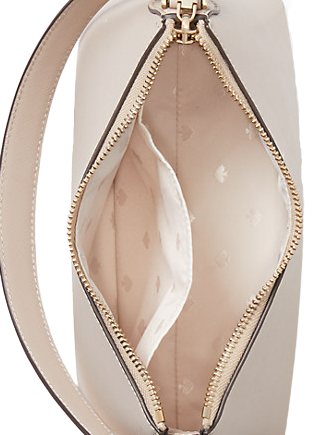 Kate Spade Sadie Leather Shoulder Bag (Bikini pink): Handbags