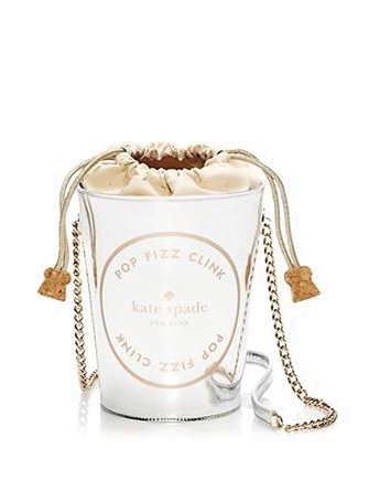 Kate Spade New York Place Your Bets Champagne Bucket Tote