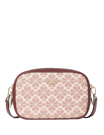 Kate Spade Spade Flower Coated Canvas Infinite Medium Camera Bag - Pink