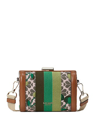 Spade Flower Jacquard Vanity Stripe Mini Top Handle Bag, Kate Spade New  York