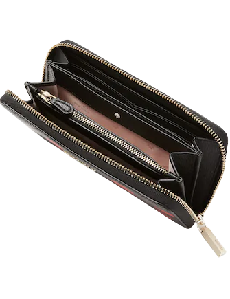Kate Spade New York Spencer Kisses Zip Around Continental Wallet