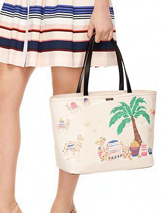 Kate Spade New York Spice Things Up Camel Francis Tote Brixton Baker