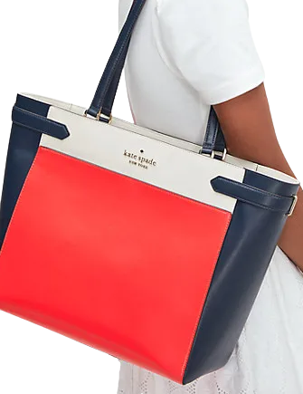 Kate spade top red laptop bag
