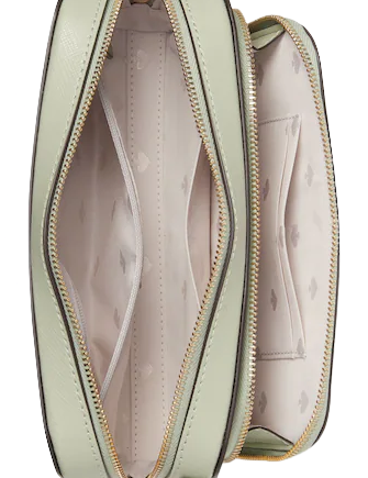 kate spade crossbody bag for women Staci dual zip around crossbody (Garden  pink) : : Clothing, Shoes & Accessories