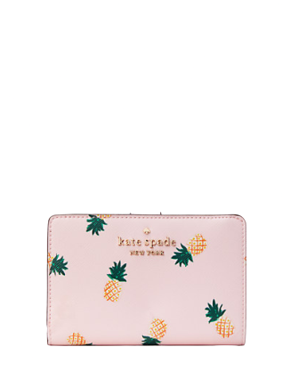 Kate Spade Staci Large Zip Around Continental Wallet Pineapple