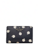Kate Spade New York Staci Medium White Apple Compartment Bifold Wallet