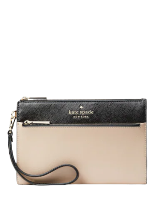 Kate spade sales white wristlet