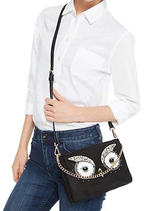Kate Spade New York Star Bright Owl Madelyne Crossbody
