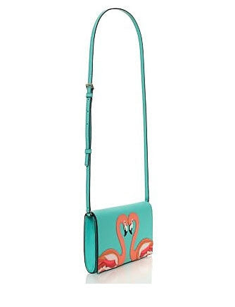 Kate Spade New York Strut Your Stuff Flamingo Cali Crossbody