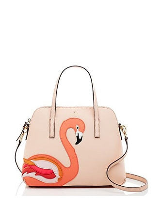 Kate Spade New York Strut Your Stuff Flamingo Maise Satchel