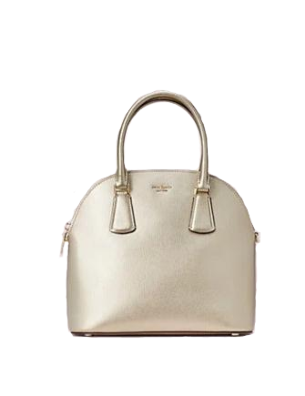 Kate Spade Sylvia Large Dome Satchel Review: an honest and detailed review  of the crossgrain leather Kate Spade Sylvia bag in Rococo Pink.
