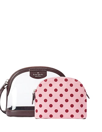 Kate Spade New York Sylvia See Through Lia Dot Dome Crossbody