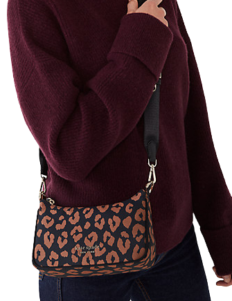 Kate Spade New York The Little Better Sam Leopard Small Crossbody Kate Spade New York The Little Better Sam Leopard Small Crossbody