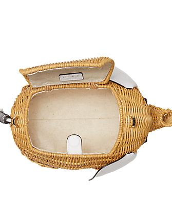 Kate Spade New York Tiny Wicker Large Elephant Crossbody Brixton Baker
