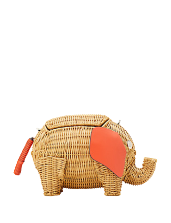 Kate Spade New York Tiny Wicker Large Elephant Crossbody Brixton Baker