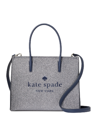 Kate Spade New York Trista Glitter Shopper Tote