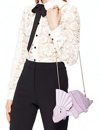 Kate Spade New York Whimsies Triceratops Crossbody