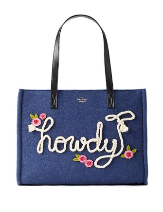 Kate Spade New York Wild Ones Howdy Mega Sam Tote Brixton Baker