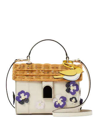 Kate Spade New York Wild Petal Bird House Crossbody | Brixton Baker Kate Spade New York Wild Petal Bird House Crossbody | Brixton Baker