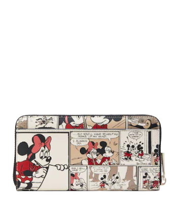 Kate Spade New York X Disney Mickey Mouse Large Continental Wallet