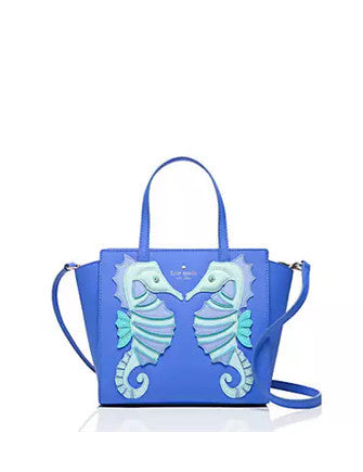 Kate Spade New York Breath of Fresh Air Seahorse Small Hayden Satchel