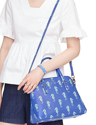 Kate Spade New York Cedar Street Seahorses Maise Satchel