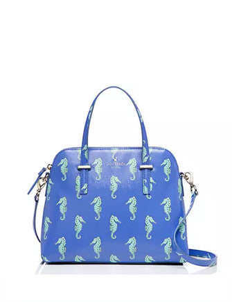 Kate Spade New York Cedar Street Seahorses Maise Satchel