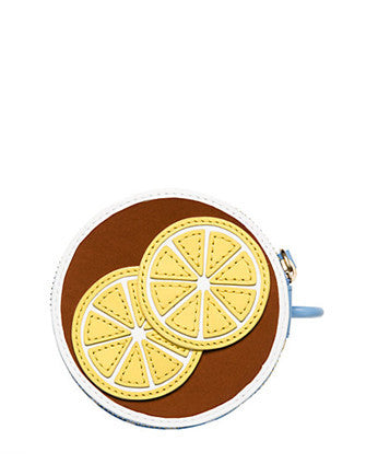 Kate spade hot sale lemon coin purse