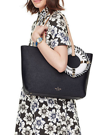 Kate Spade New York Expand Your Horizons Life Preserver Francis Tote