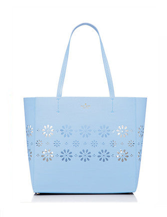 sky blue tote