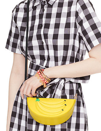 Kate Spade New York Flights of Fancy Bananas Crossbody