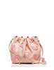 Kate Spade New York Flights of Fancy Grapefruit Mini Bucket Bag