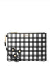 Michael Michael Kors Gingham Medium Zip Pouch