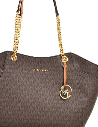Michael Michael Kors Jet Set Travel Large Chain Signature Tote Brixton Baker