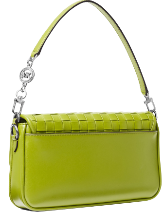 Michael Michael Kors Bradshaw Woven Leather Convertible Shoulder