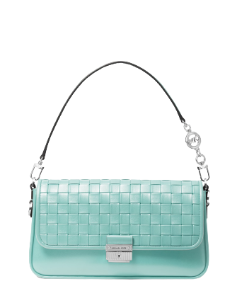 Michael Michael Kors Bradshaw Woven Leather Convertible Shoulder Bag