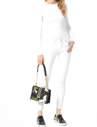 Michael kors 2025 white butterfly bag