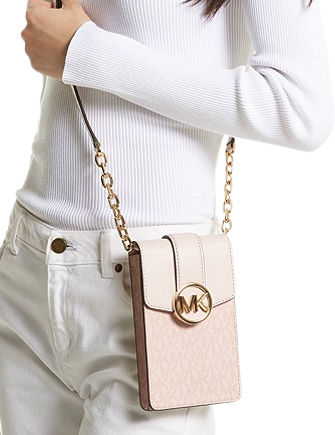 mk phone crossbody bag