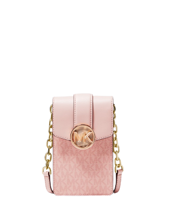 Michael Michael Kors Carmen Small Logo Smartphone Crossbody Michael Michael Kors Carmen Small Logo Smartphone Crossbody