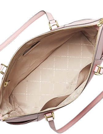 Michael kors charlotte large logo and leather 2025 satchel