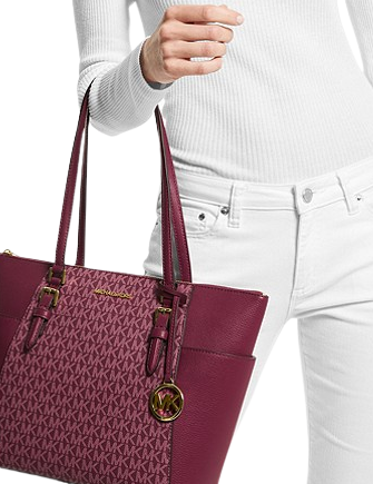 Mk charlotte tote 2024 bag